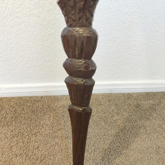 Vintage HANDCARVED African Wood Walking Stick. 40 Inch. Absolutely Beautiful! - Picture 4 of 5